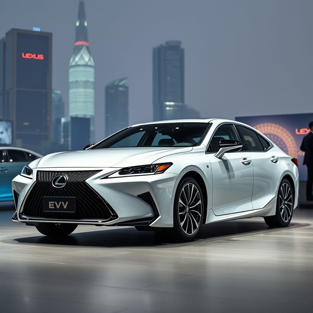 สัมผัส Lexus ES EV ใหม่ที่งาน Shanghai Auto Show 2025!